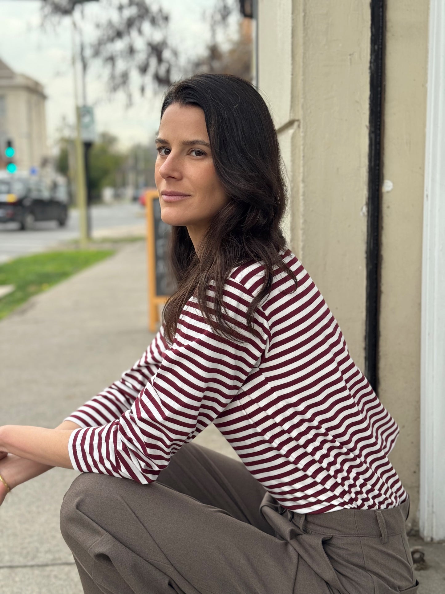 Polera Amaranta Burgundy