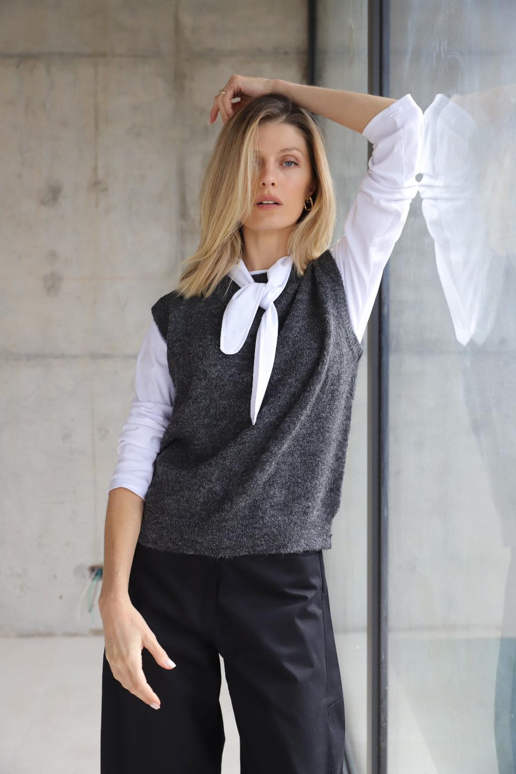 Polera Boronia Blanca