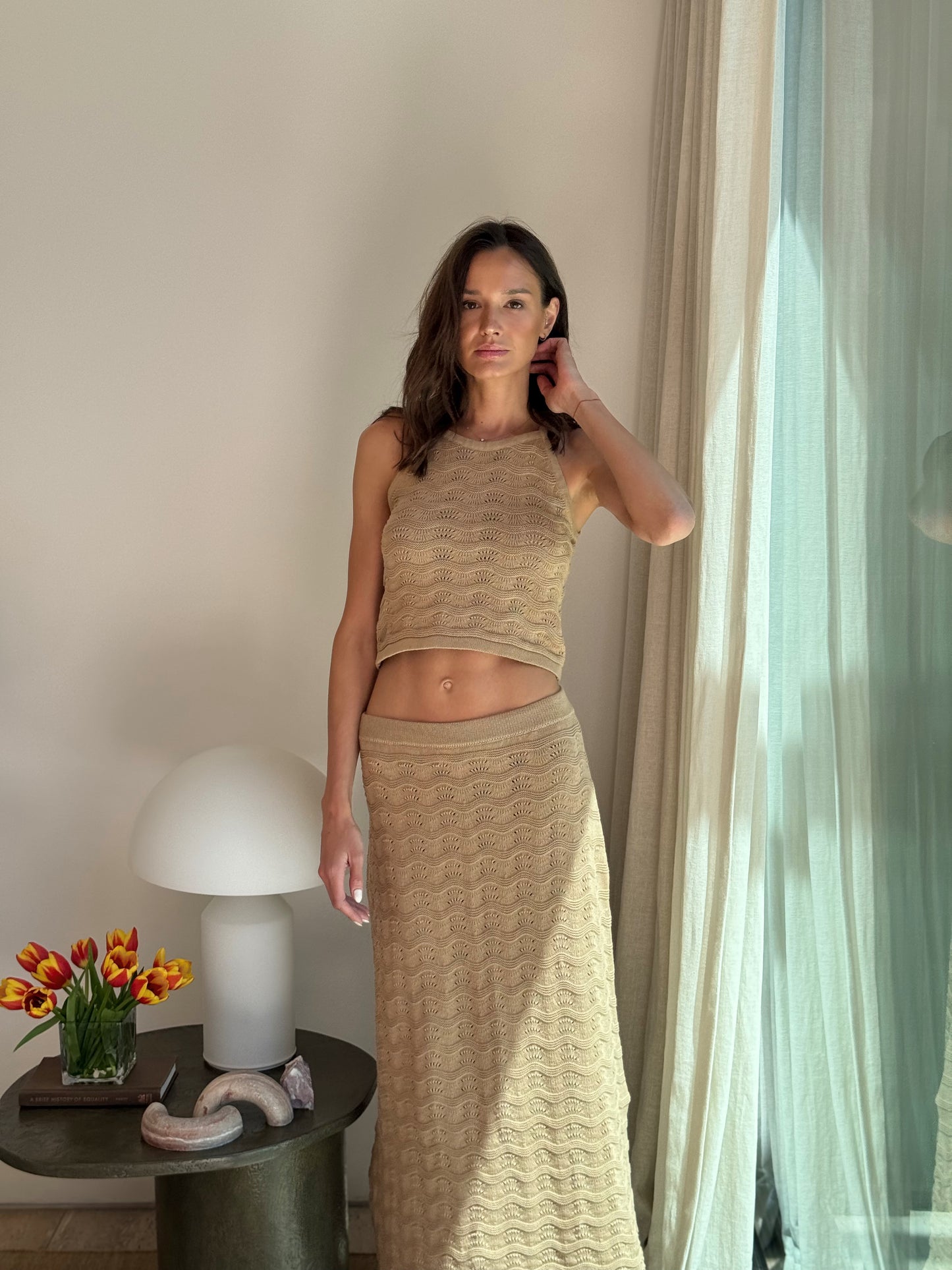 Pollera Cinia Beige