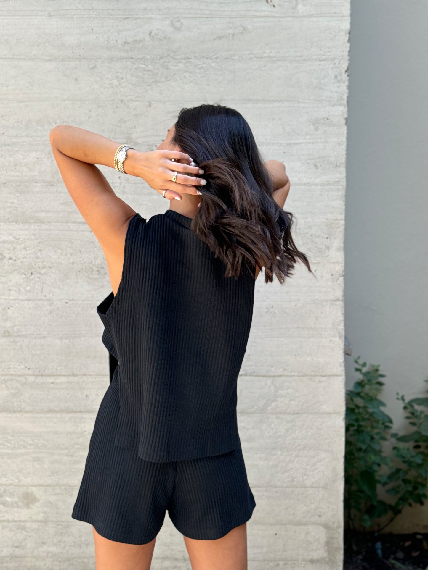 Polera Margarita Negra