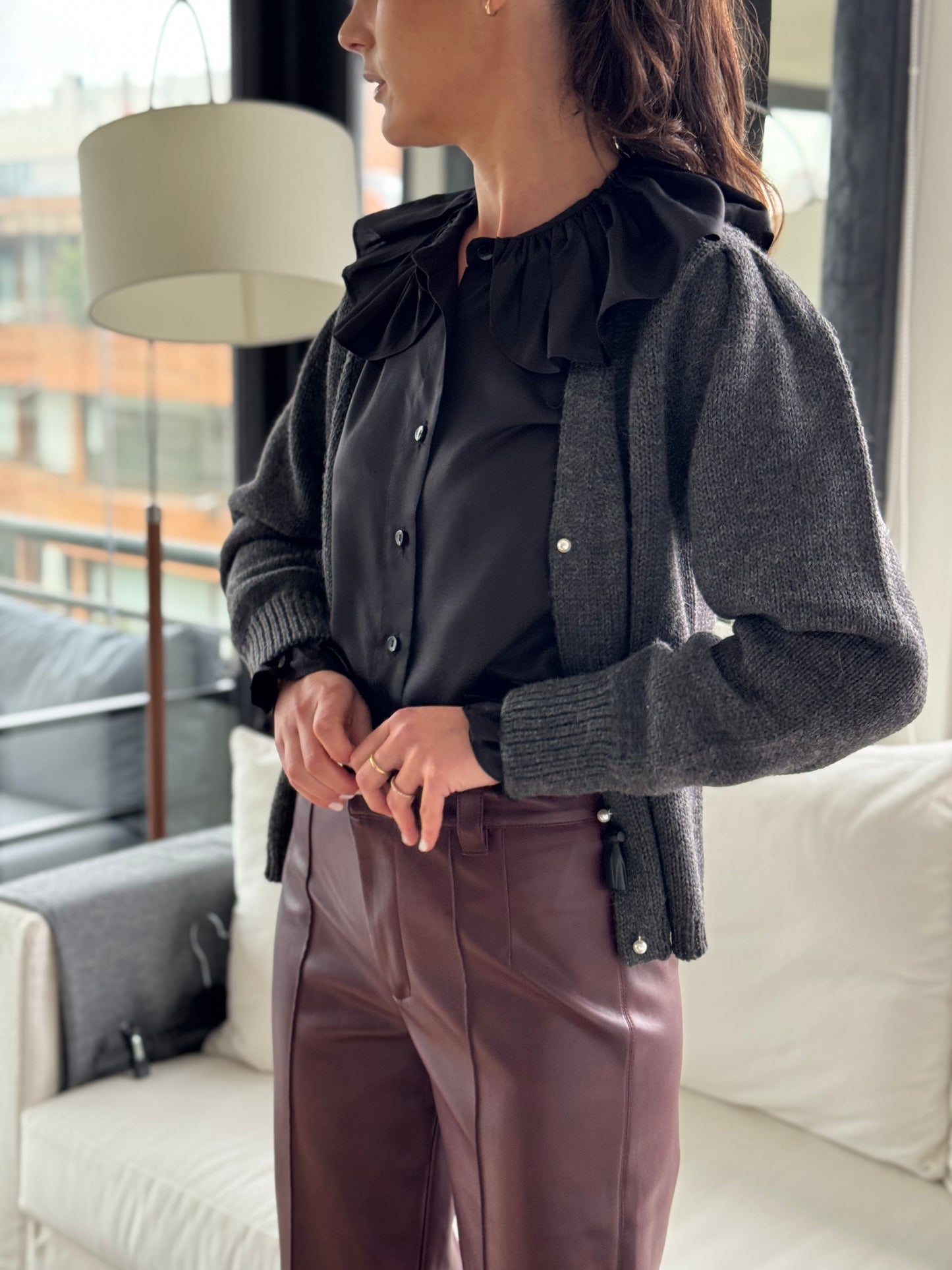 Blusa Mimosa Negra