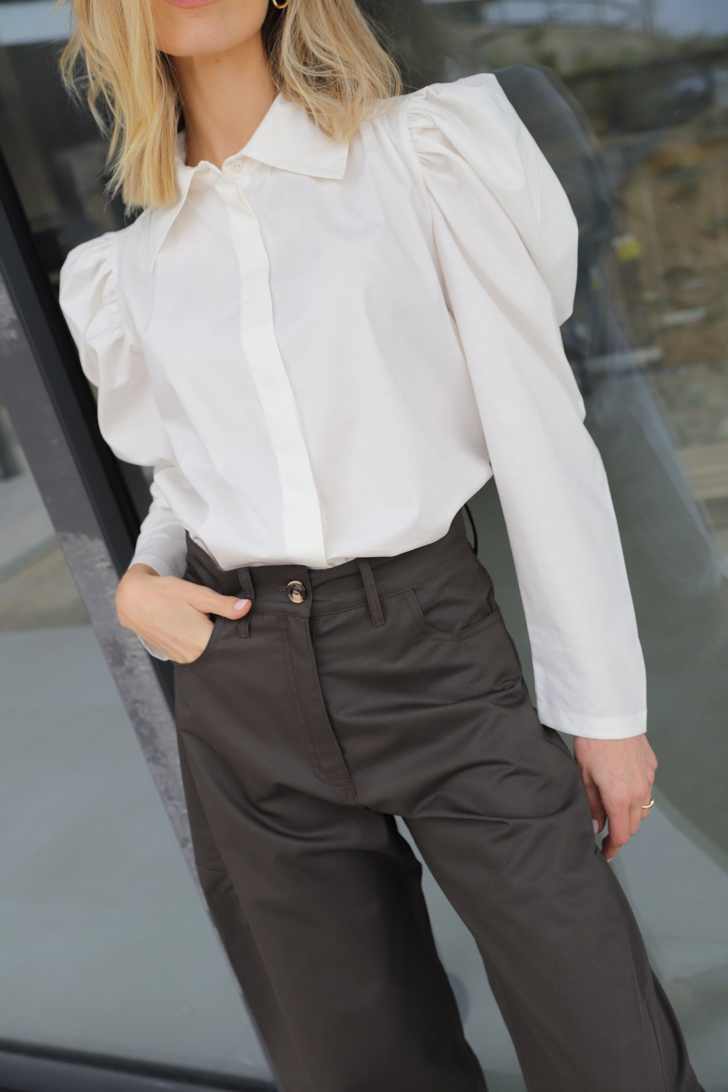 Pantalon Balloon Café