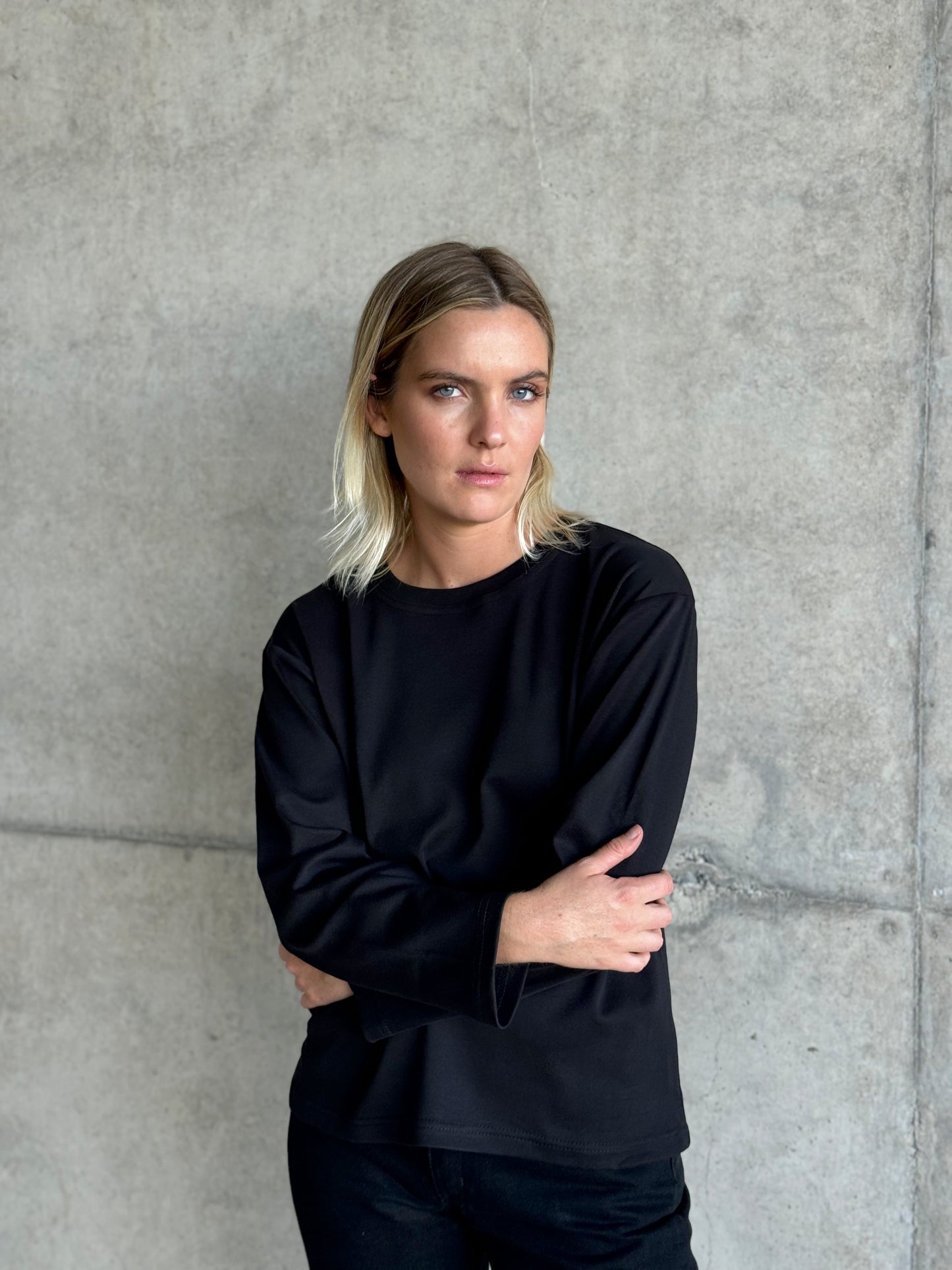 Polera Rosal Negra
