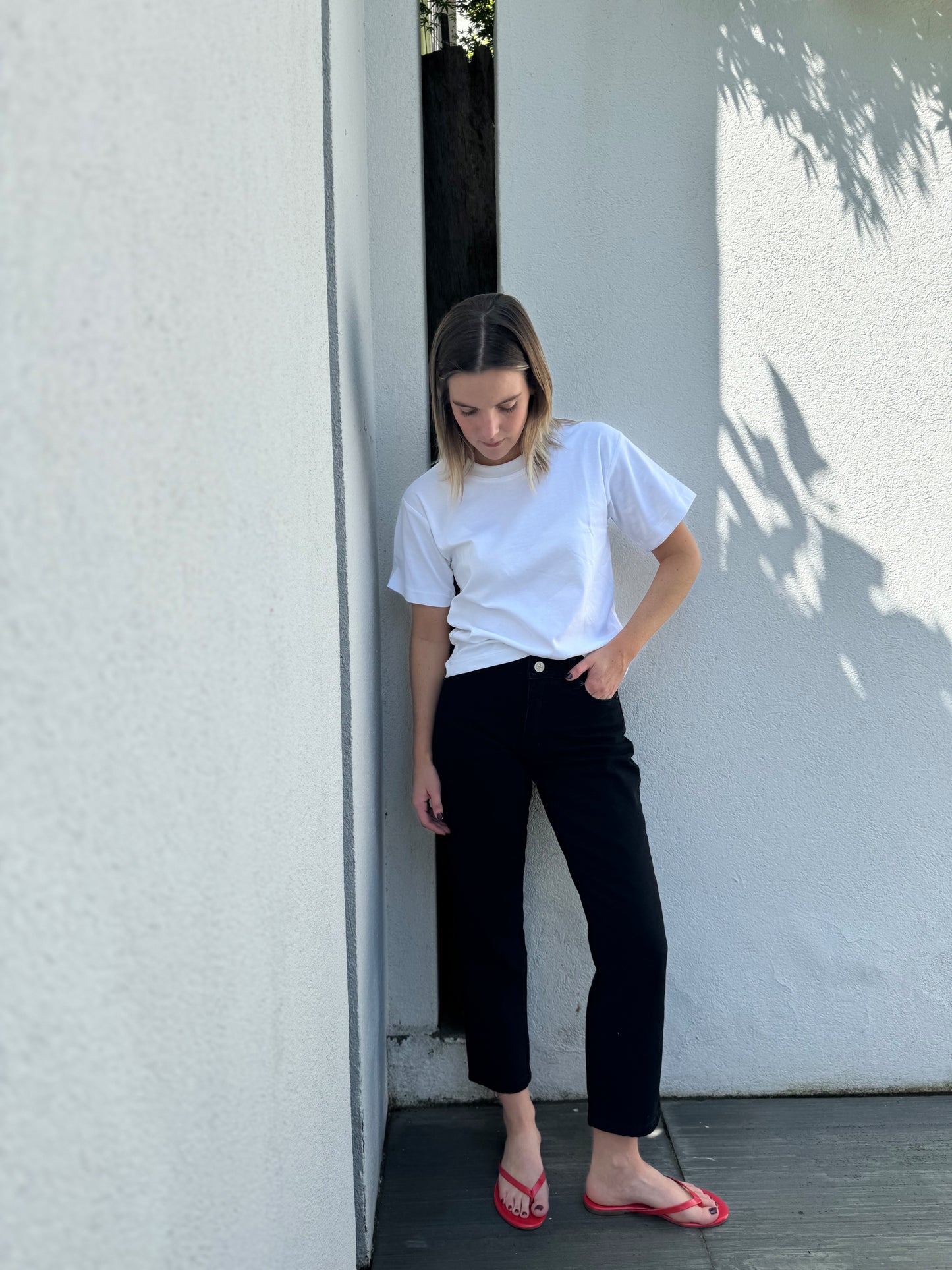 Polera Pima Blanca