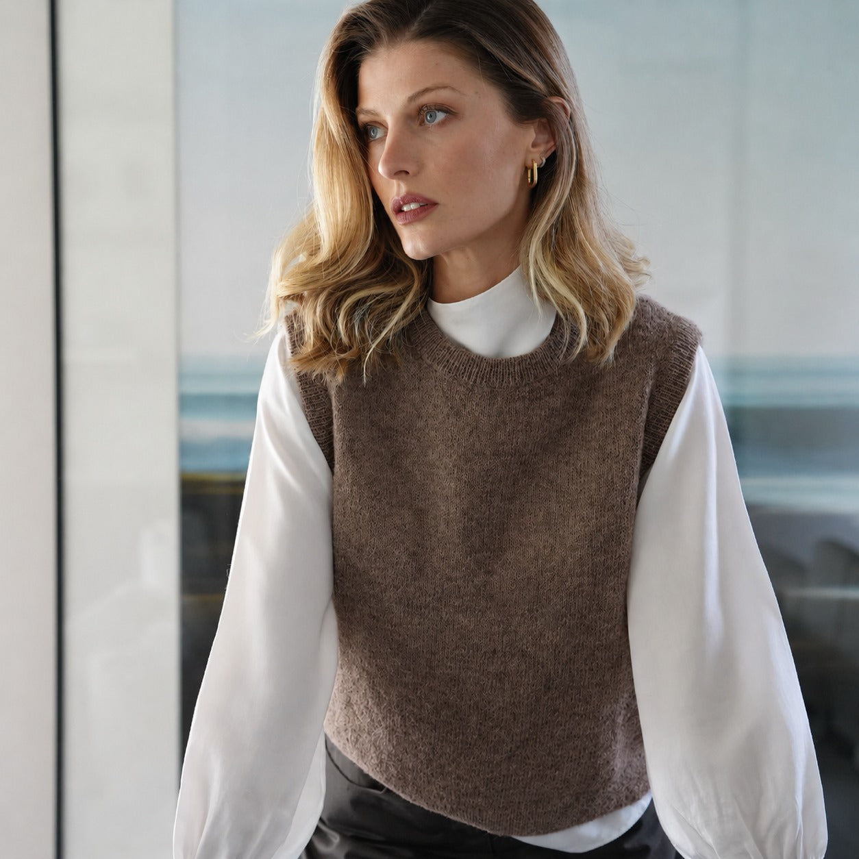 Blusa Bromelia Blanca