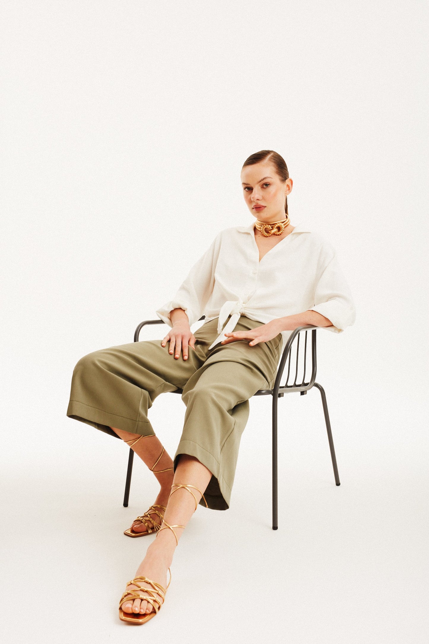 Blusa Nudo Blanca