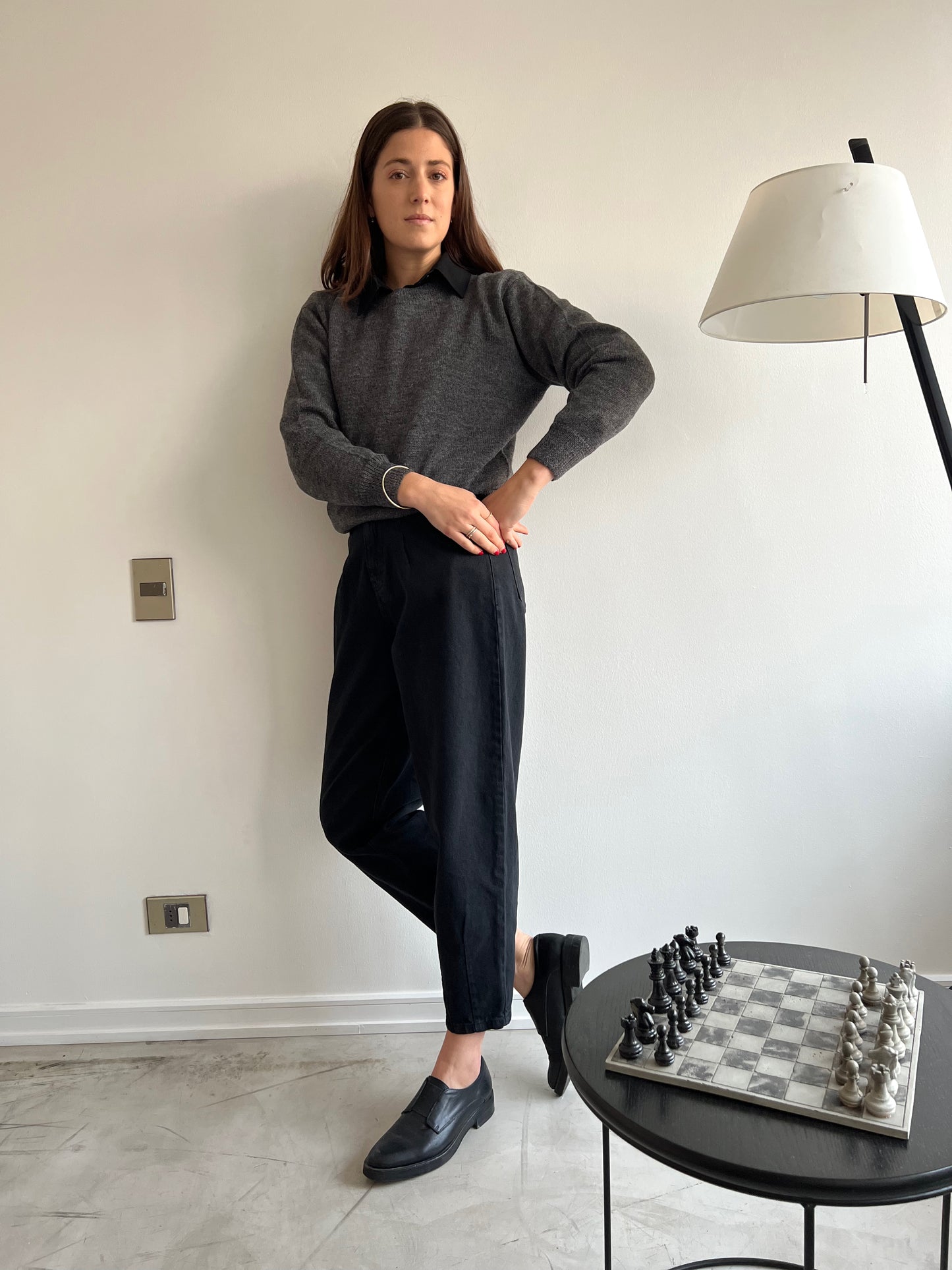 Jeans Negro Slouchy