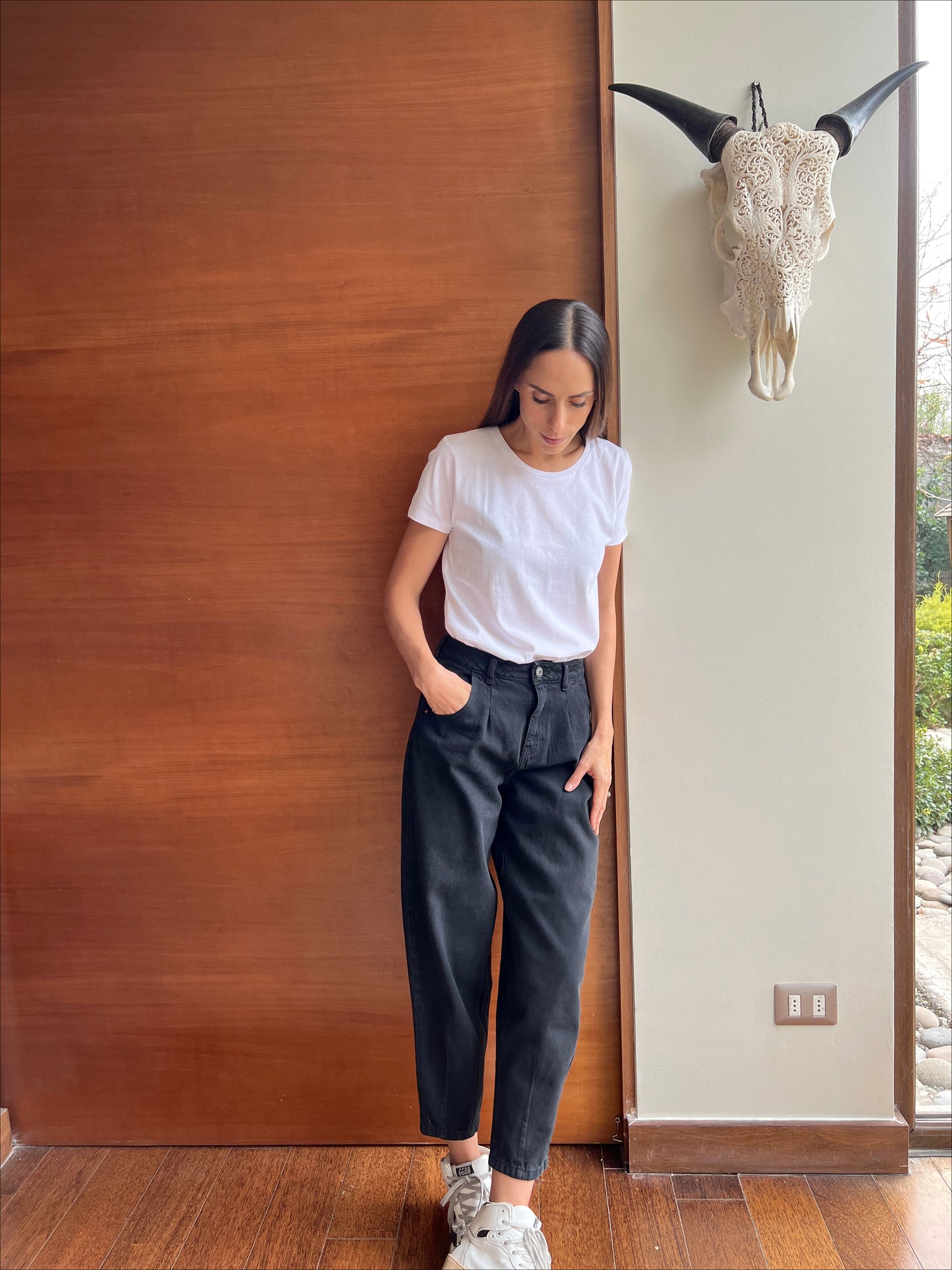 Jeans Negro Slouchy