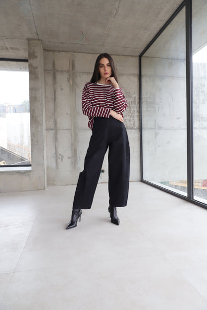 Polerón Lupe Burgundy