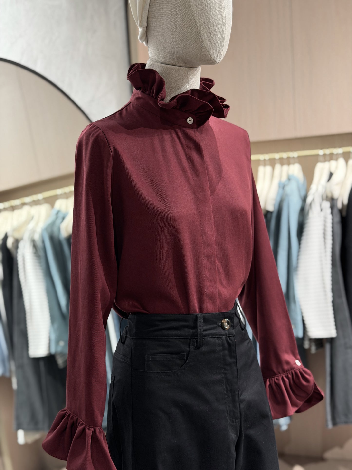 Blusa Burgundy