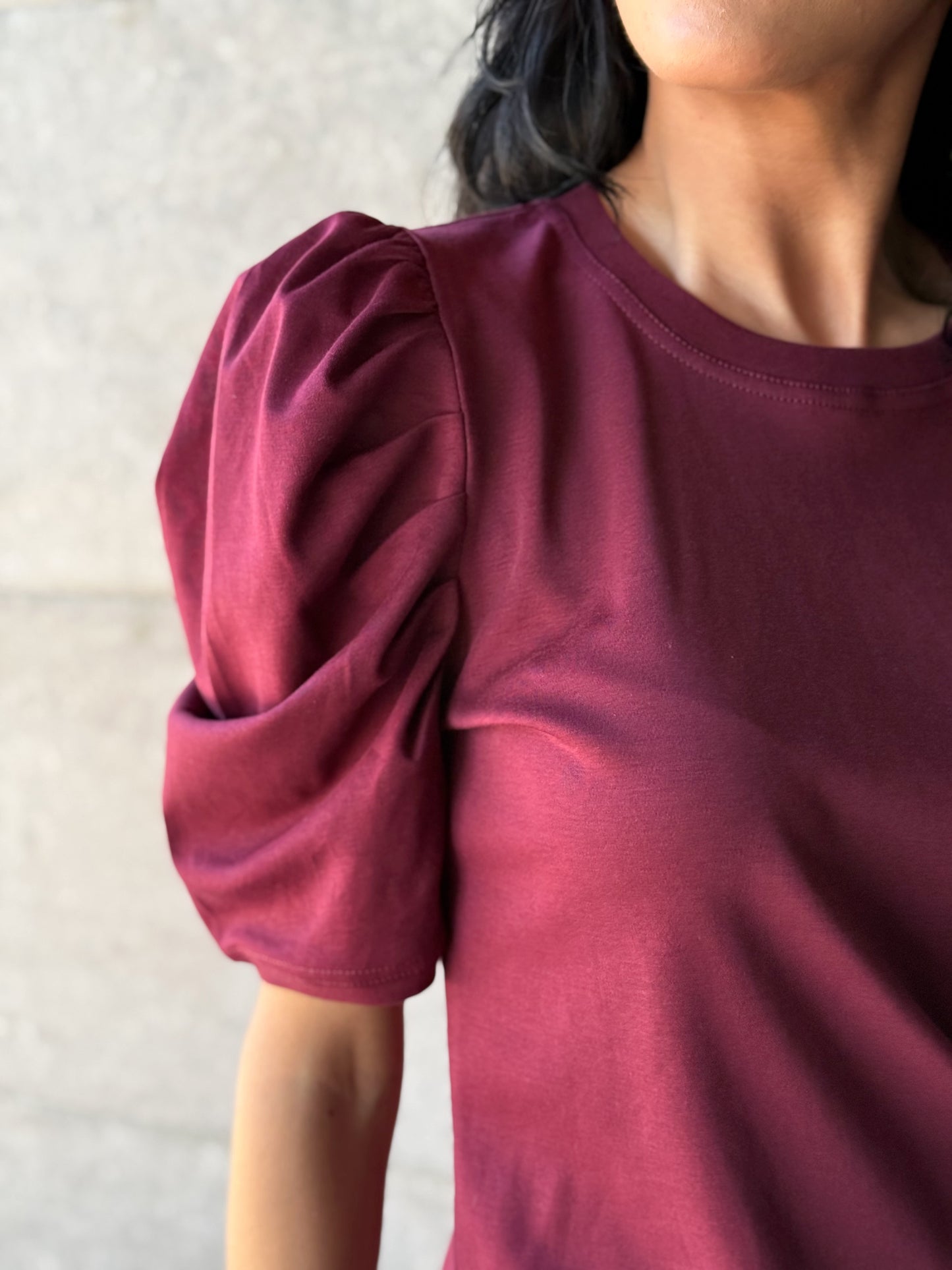 Polera Encina Guinda