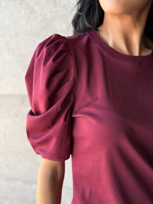 Polera Encina Guinda