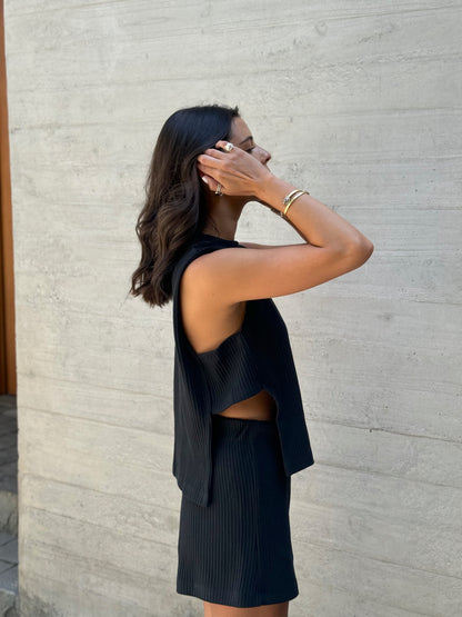 Polera Margarita Negra