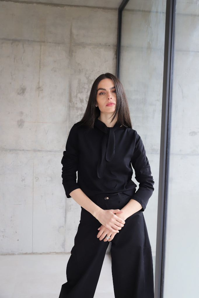 Polera Boronia Negra