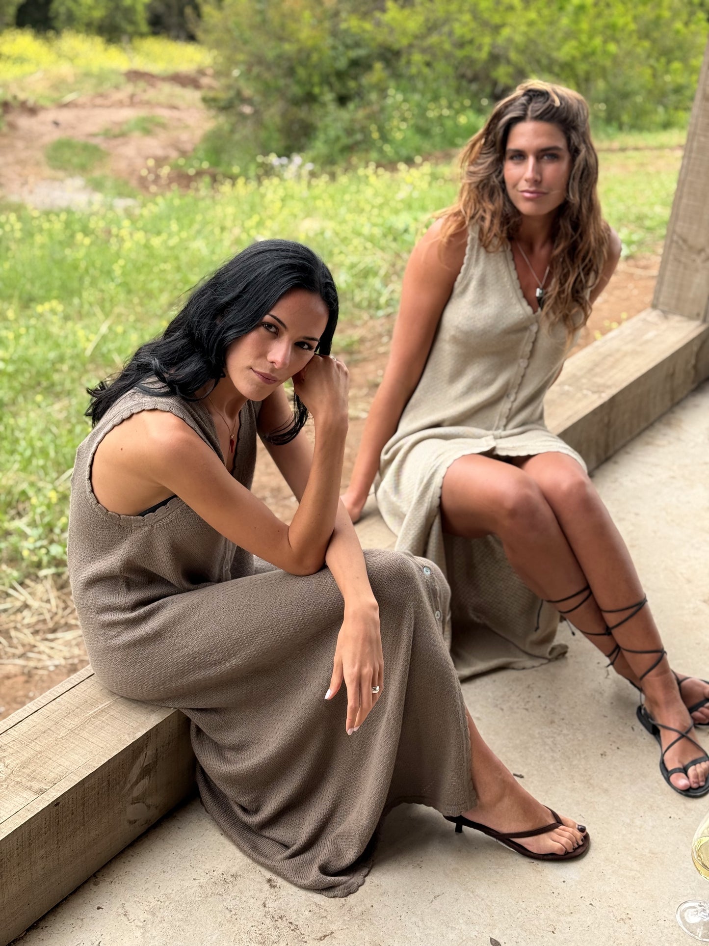 Vestido Murtilla Café