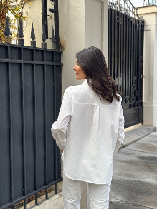 Camisa Aralia Blanca