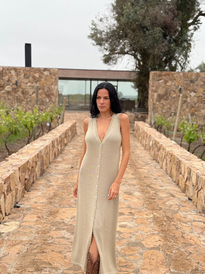 Vestido Murtilla Beige.