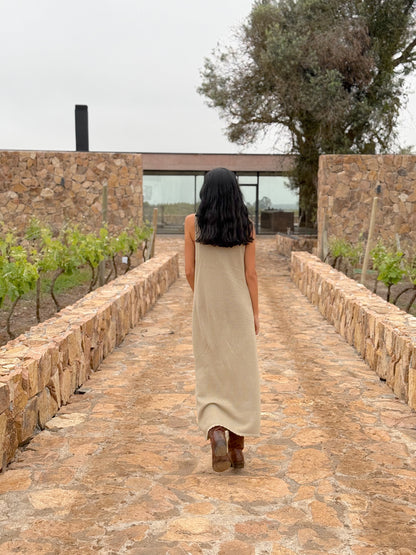 Vestido Murtilla Beige.