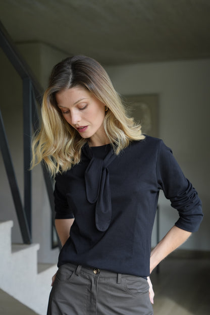 Polera Boronia Negra