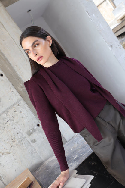 Sweater Olivar Morado