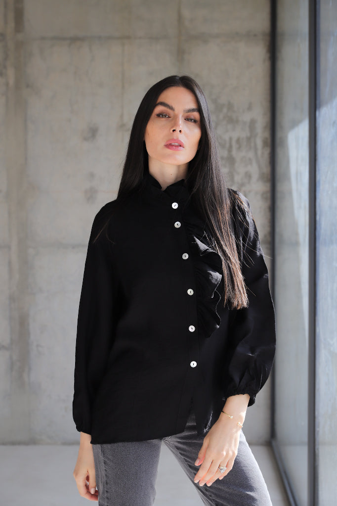 Blusa Escila Negra