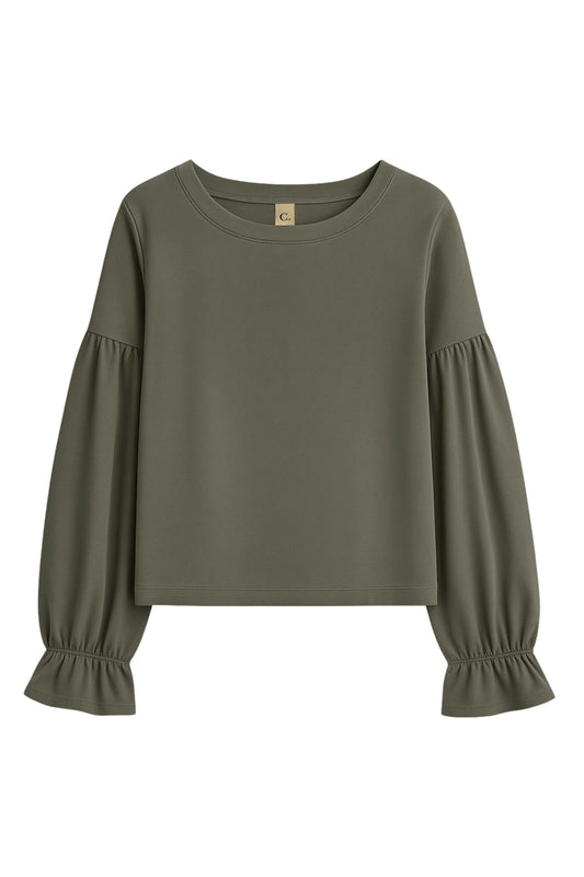 Polera Monstera Verde