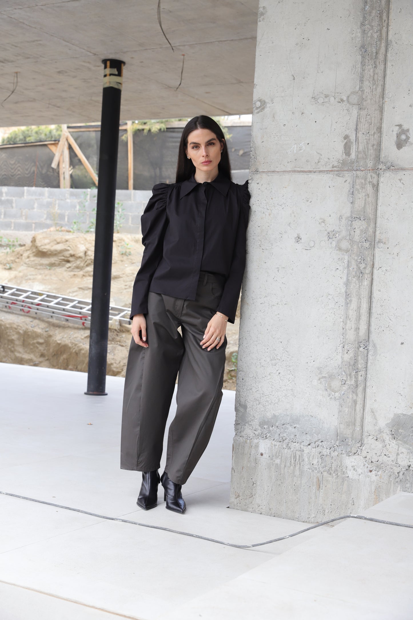 Blusa Echeveria Negra