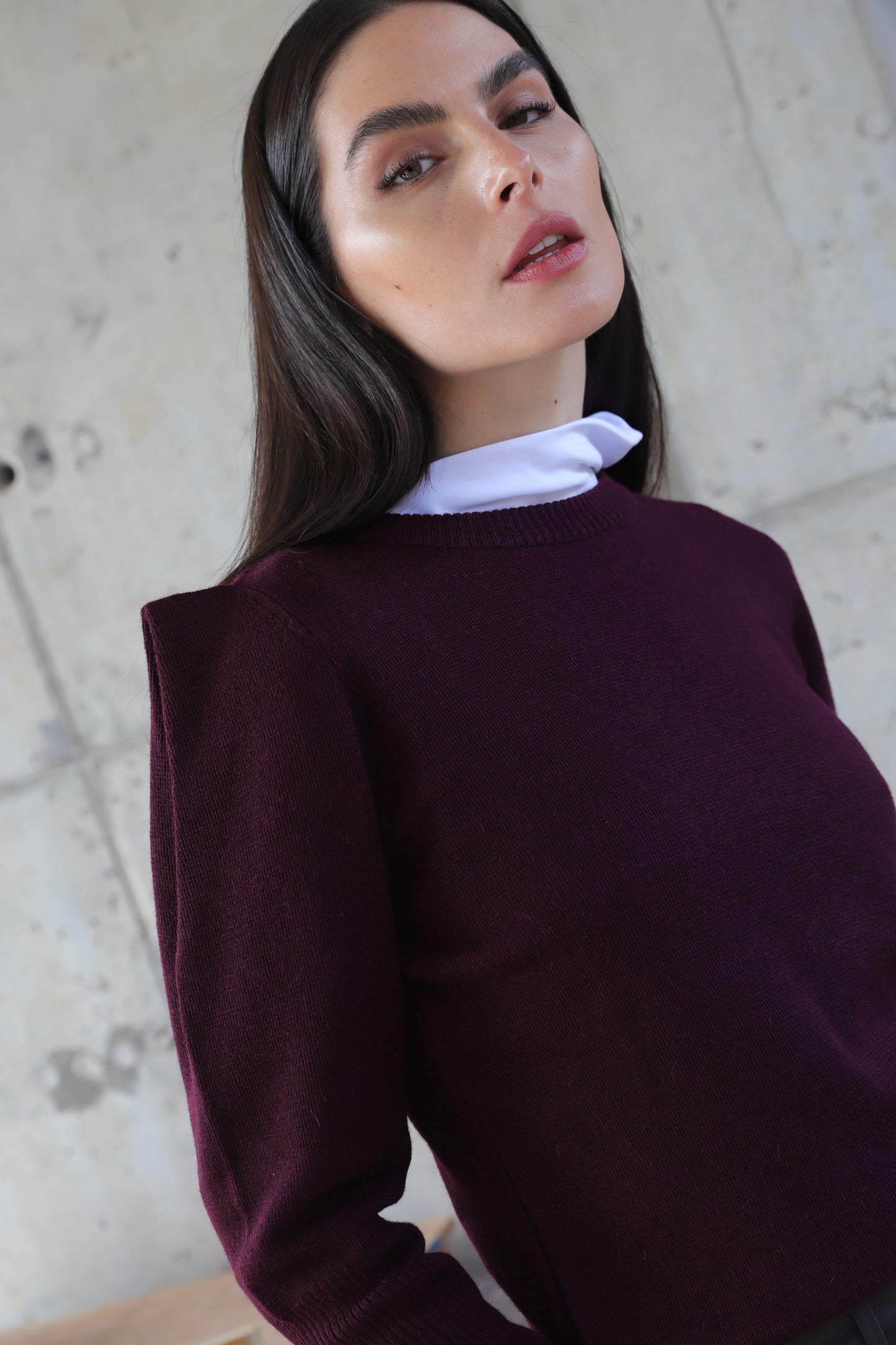 Sweater Olivar Morado