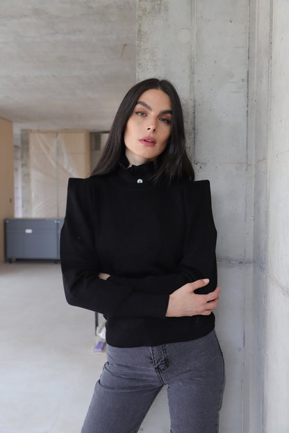 Sweater Olivar Negro
