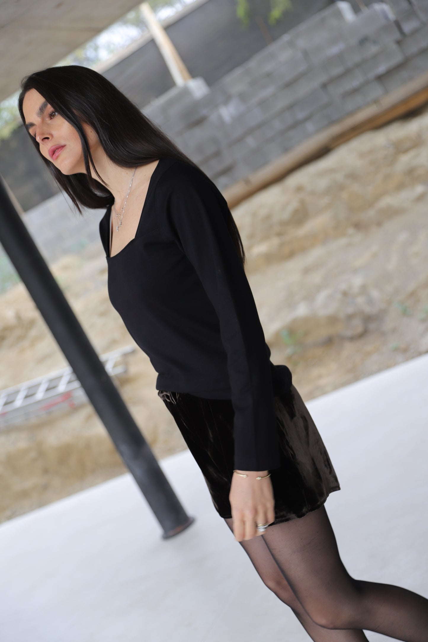 Polera Monalisa Negra