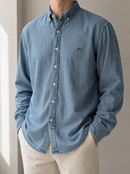 Camisa Jeans Hombre