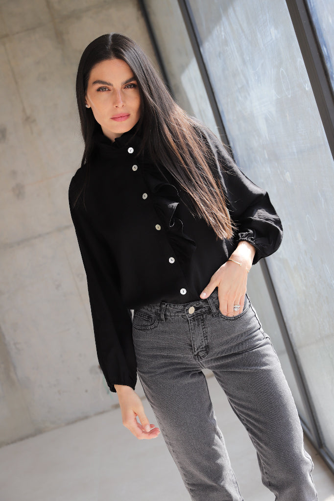 Blusa Escila Negra