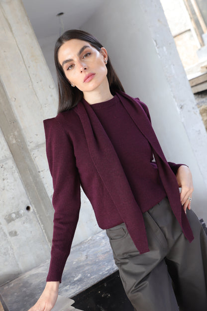 Sweater Olivar Morado