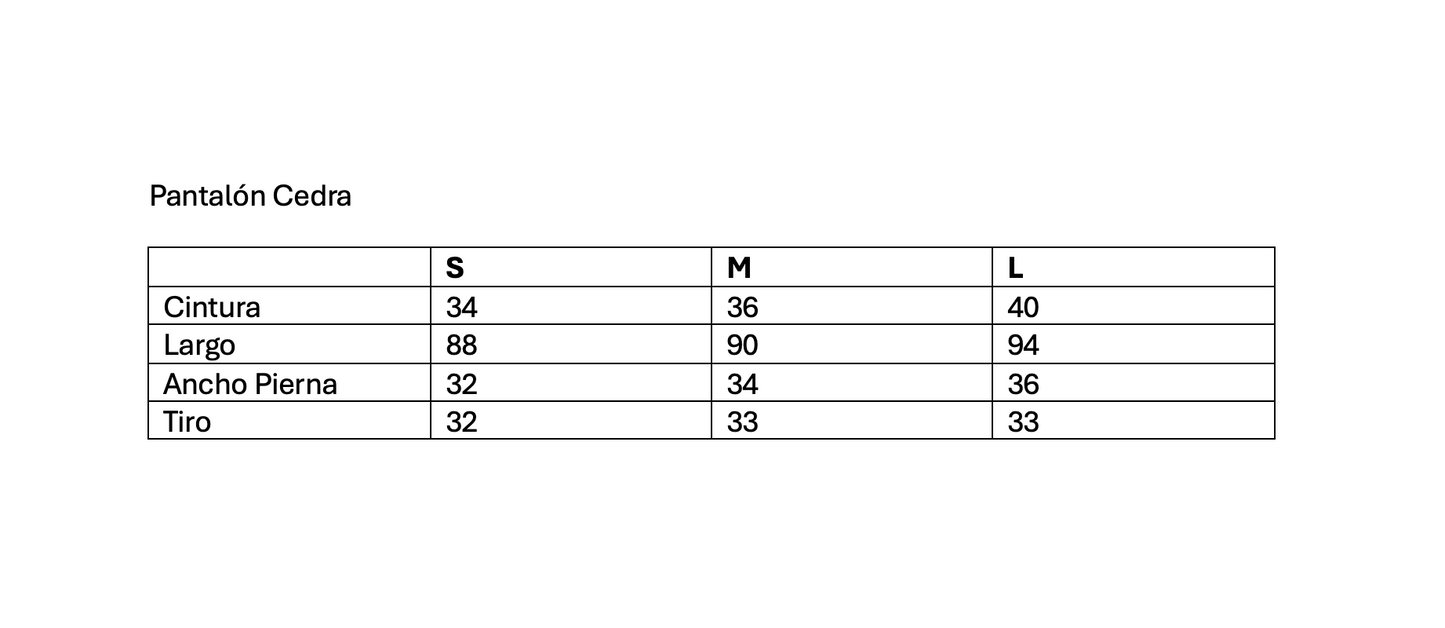 Pantalón Cedra