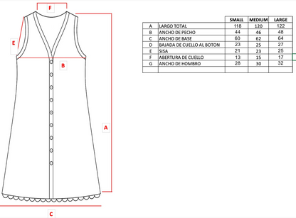 Vestido Murtilla Beige.