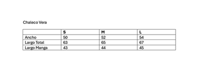 Chaleco Vera Negro