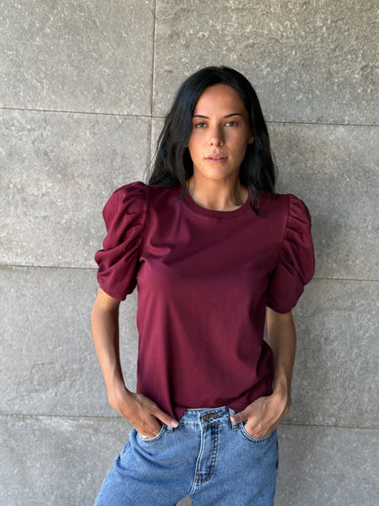 Polera Encina Guinda