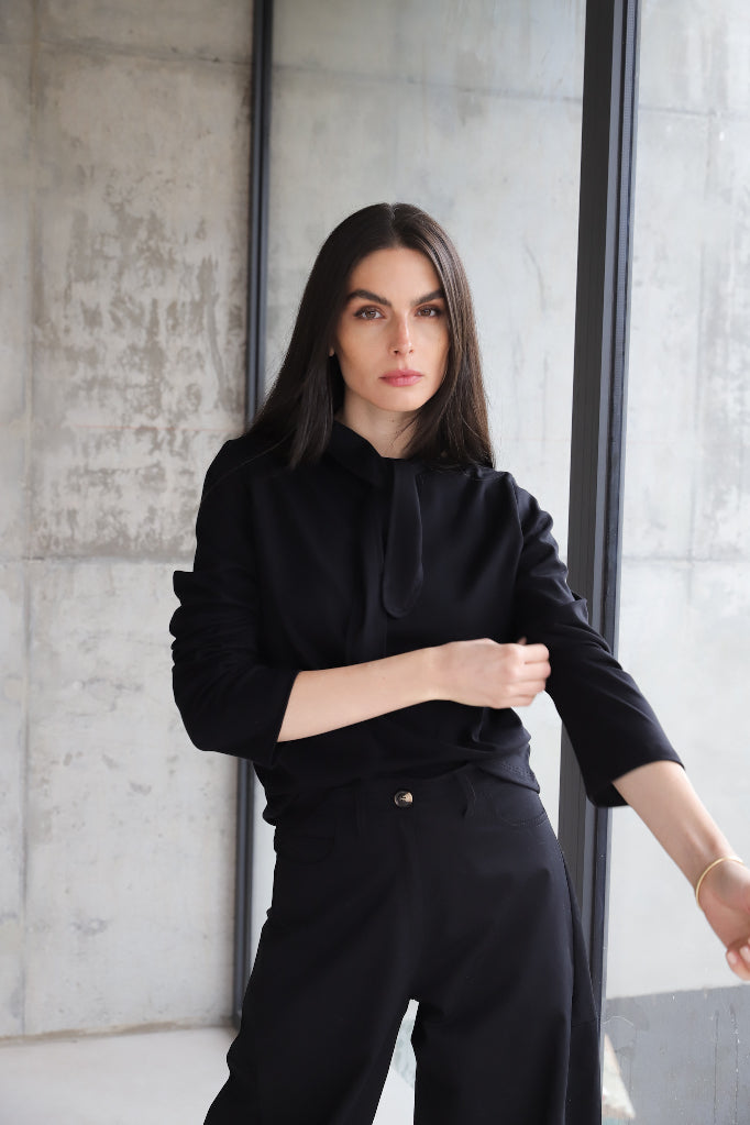 Polera Boronia Negra