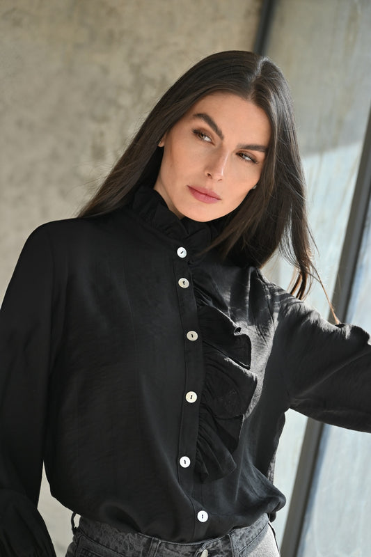 Blusa Escila Negra