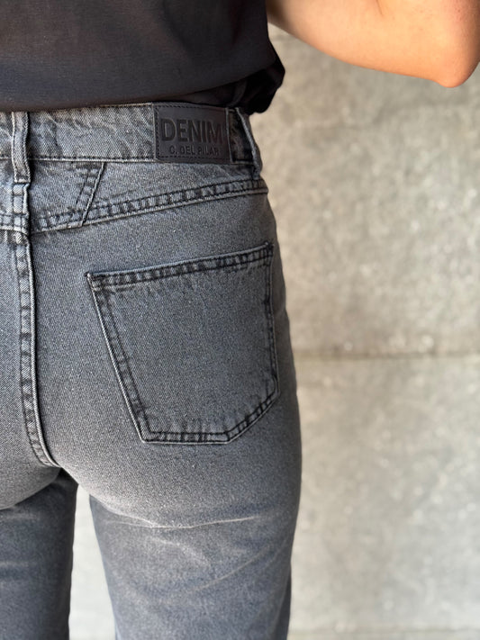 Jeans Gris Straight
