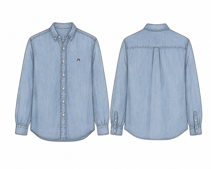 Camisa Jeans Hombre