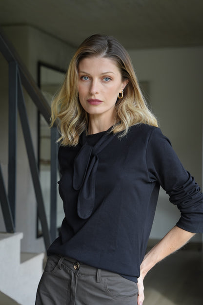 Polera Boronia Negra