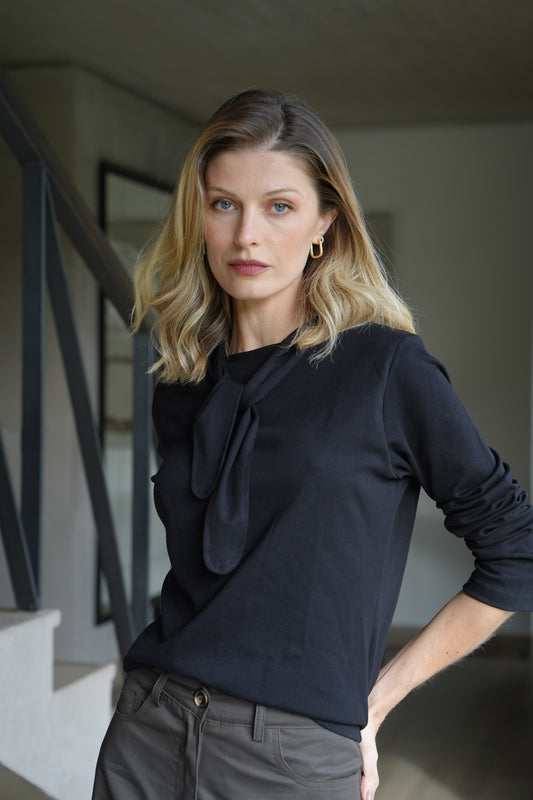 Polera Boronia Negra