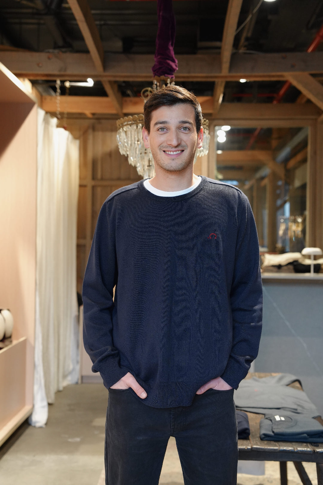 Sweater Hombre Azul
