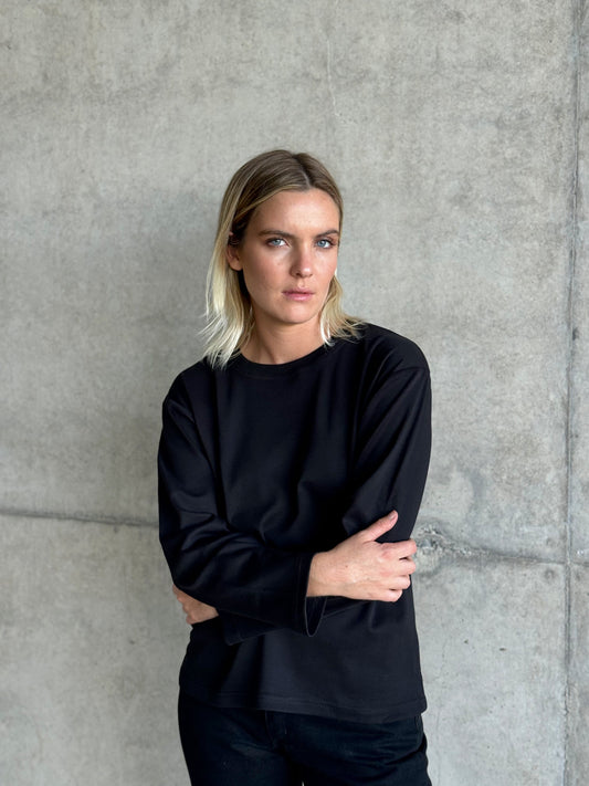 Polera Rosal Negra
